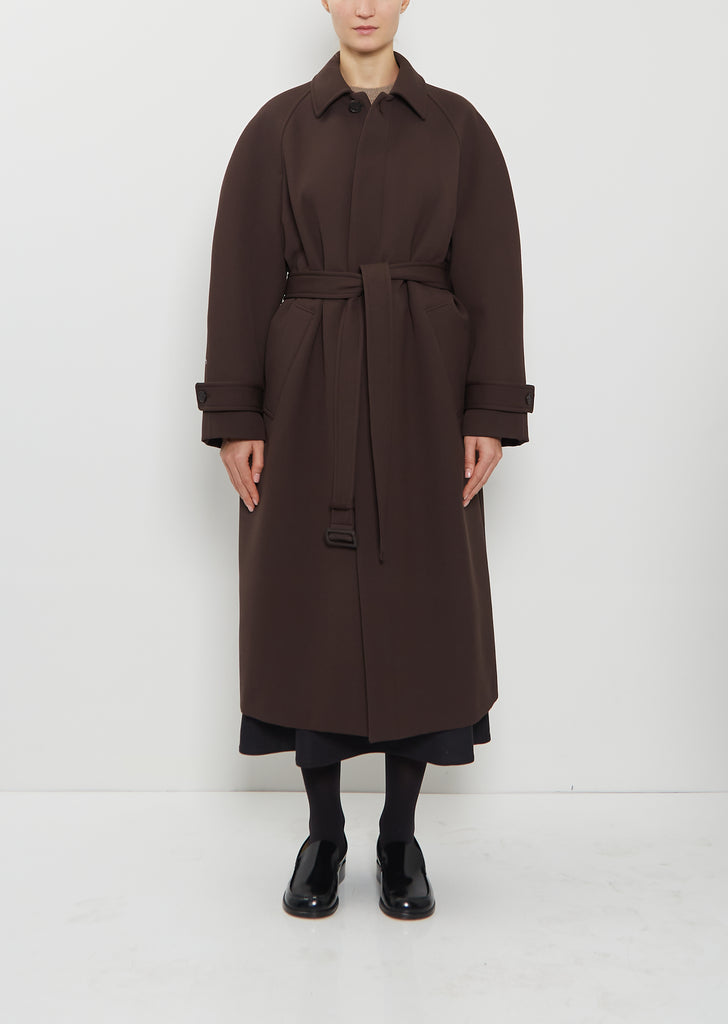 Twisted Double Cloth Coat