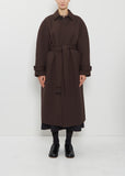 Twisted Double Cloth Coat