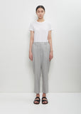 Wool Tapered Trouser — Top Grey