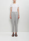 Wool Tapered Trouser — Top Grey