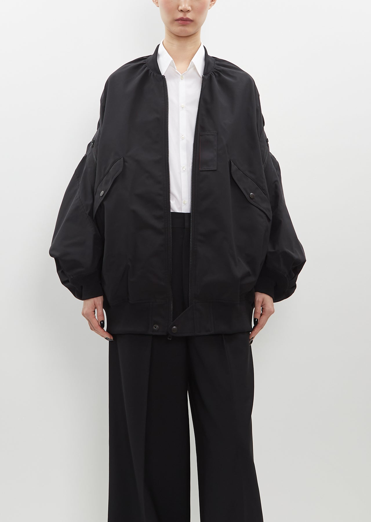 Balloon Sleeve Bomber – La Garçonne Balloon Sleeve Bomber – La Garçonne
