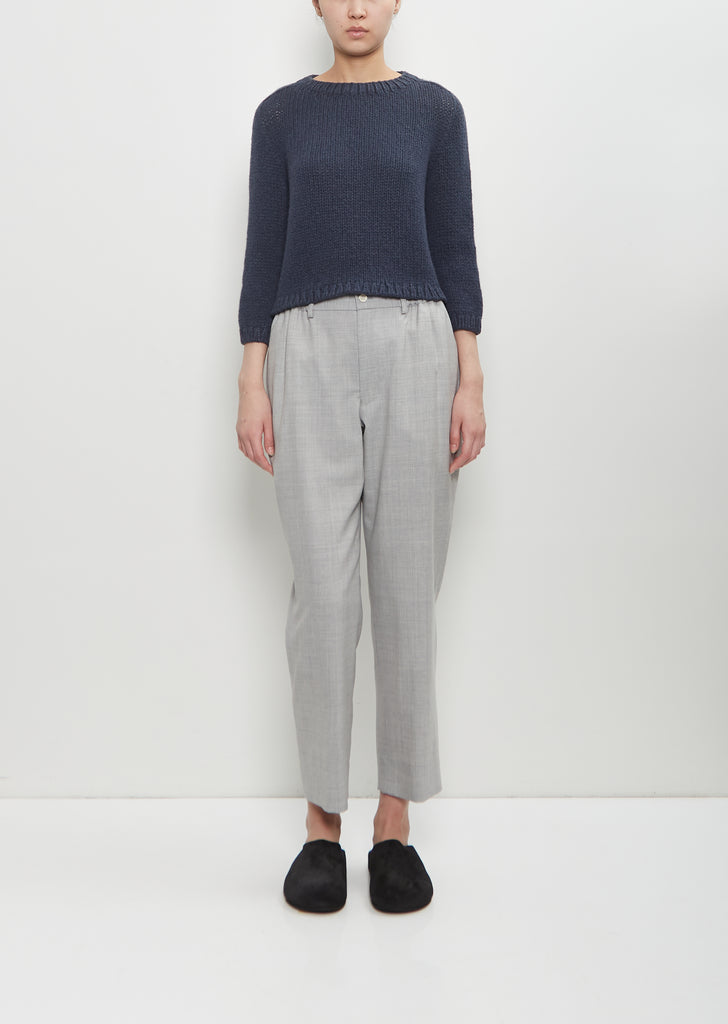 Cashmere Bibi Sweater — Dark Denim