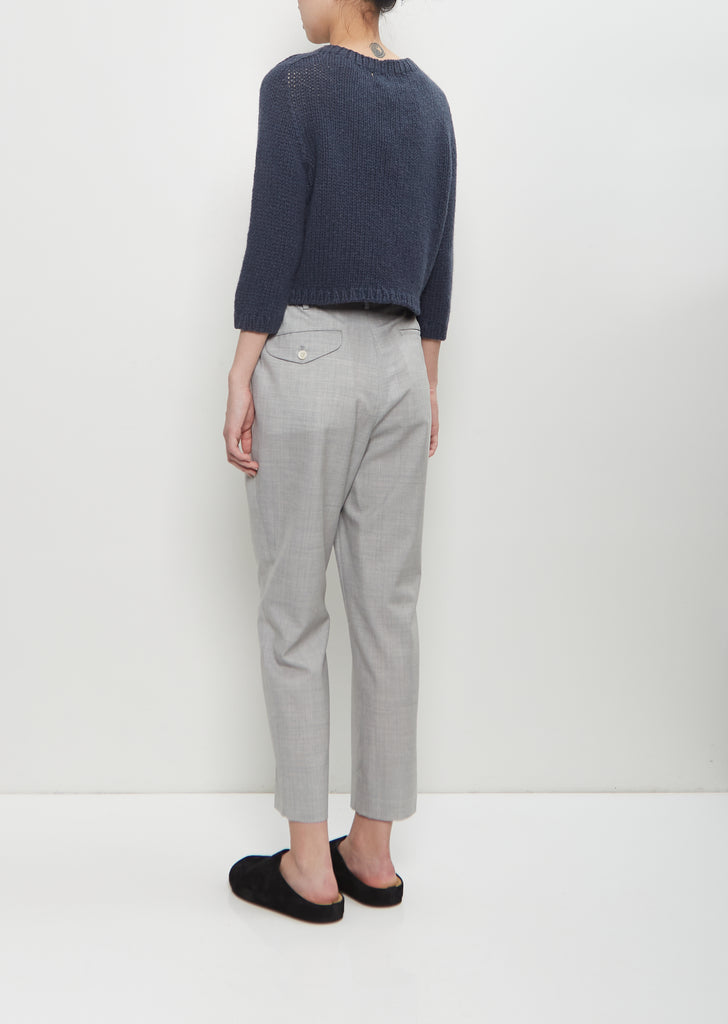 Cashmere Bibi Sweater — Dark Denim