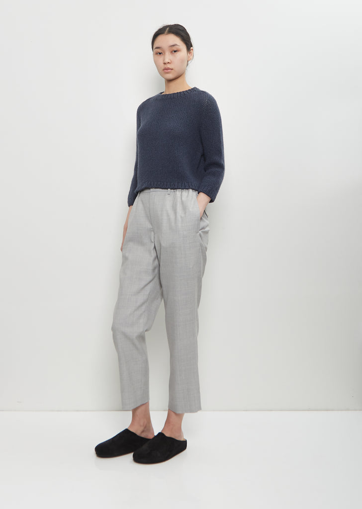 Cashmere Bibi Sweater — Dark Denim