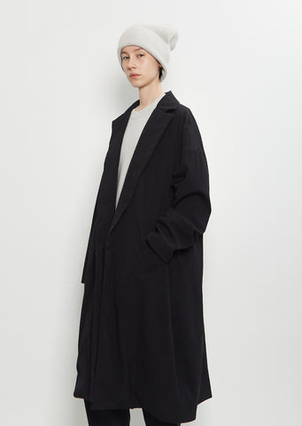 Ribbed Wool Cashmere Hat — Ice