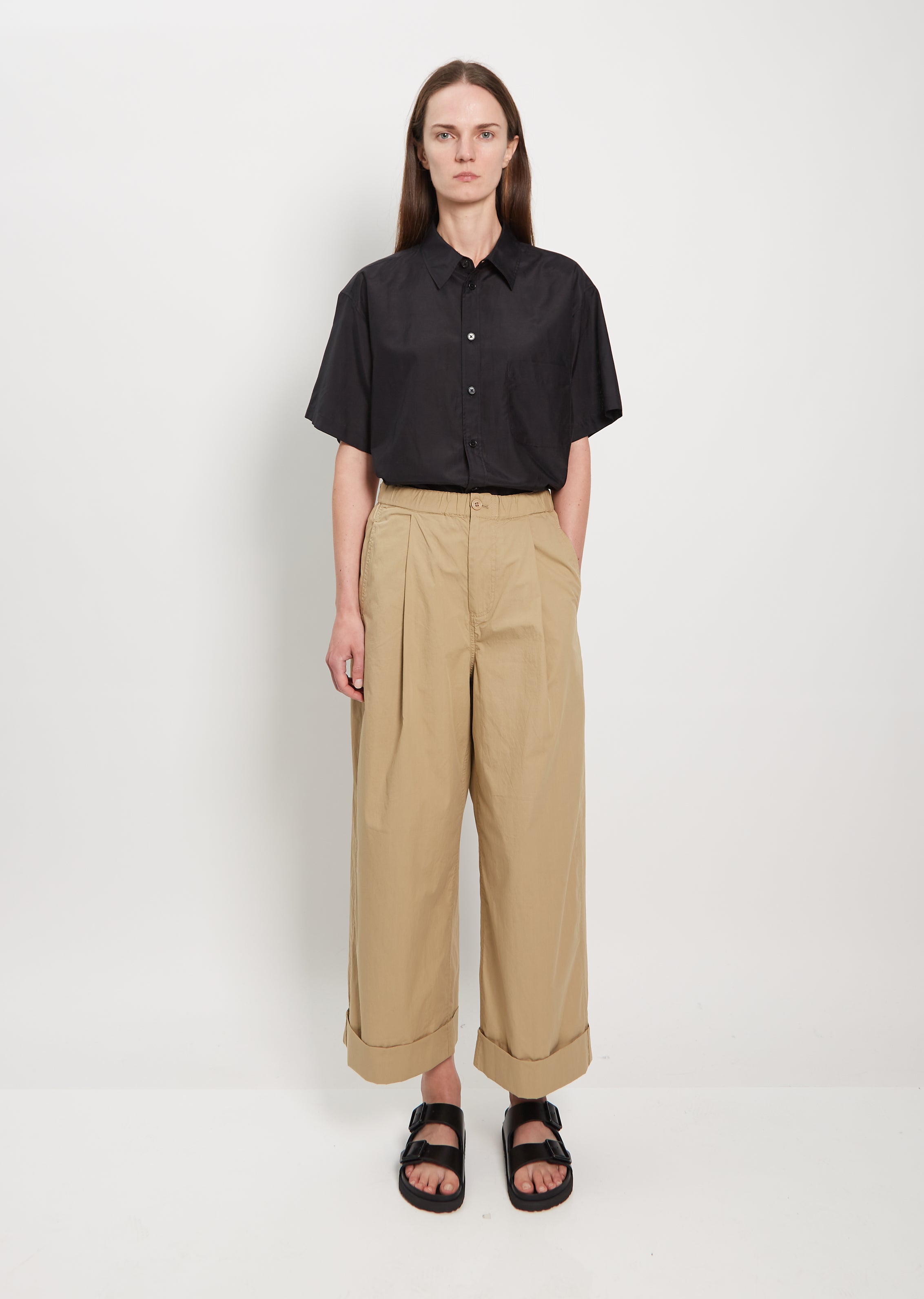 パンツ No.9293 biggie set-up wide SL Biggie Trouser – La Garçonne