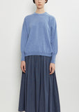 Light Cashmere Sweater — Light Blue