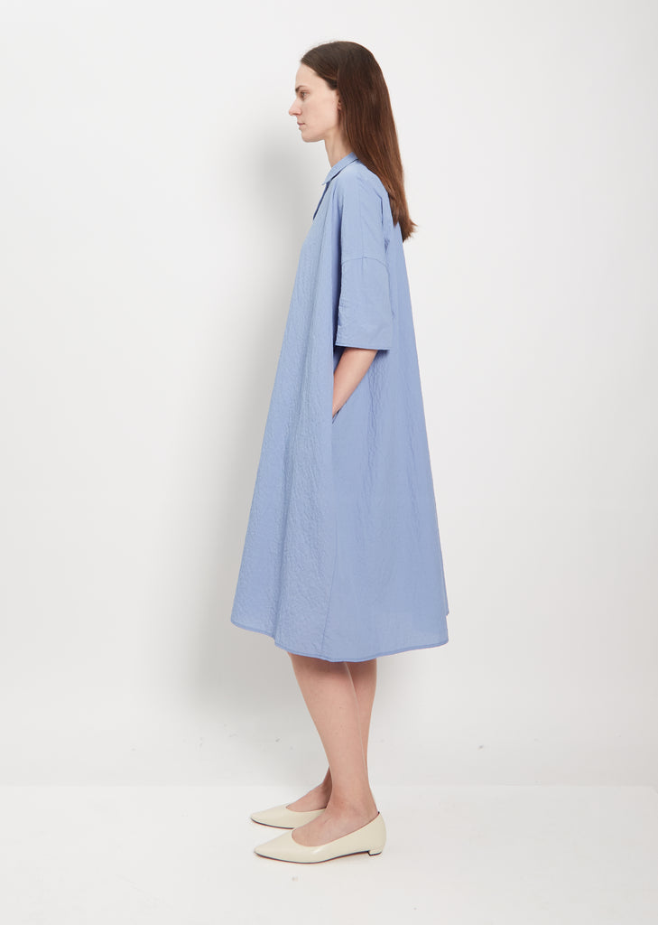 Mini Collar Dress — Sugar Blue