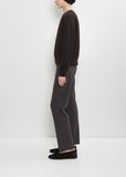 Ribbed Wool Cashmere Sweater