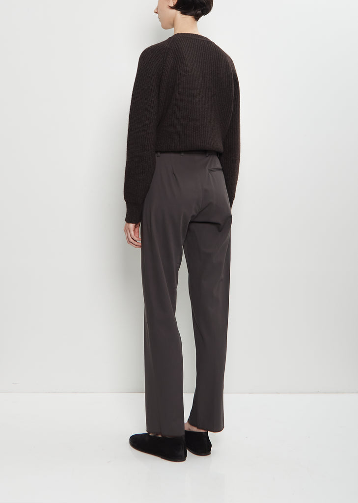 Maria Wool Pants — Clay