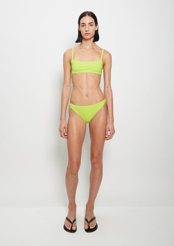 Undici Low Waist Bikini — Lime