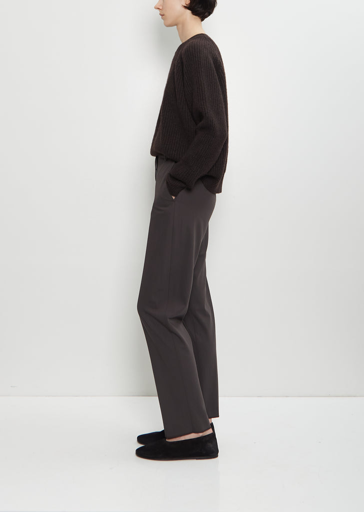 Maria Wool Pants — Clay