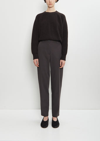 Maria Wool Pants — Clay