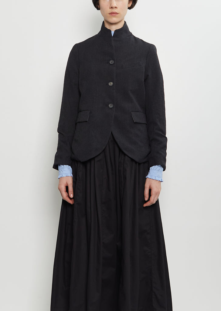 Tyrol Wool Jacket — Charcoal