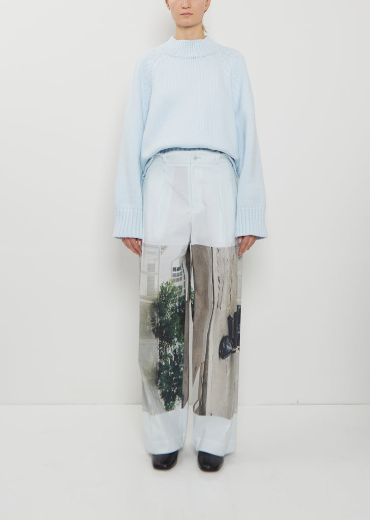 Street View Washi Paper Pant