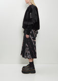 Faux Shearling x Nylon Twill Blouson