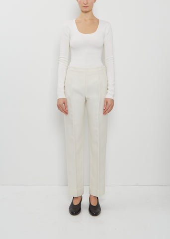 Evening Wool Silk Trousers