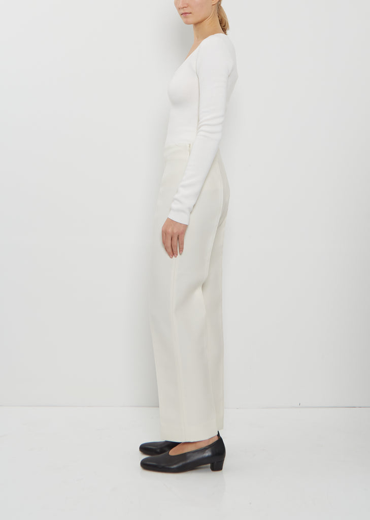 Evening Wool Silk Trousers