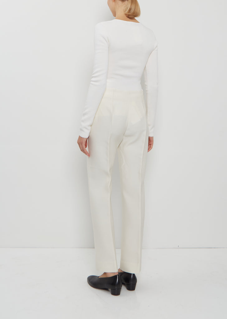 Evening Wool Silk Trousers