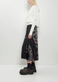 Paisley Print Skirt