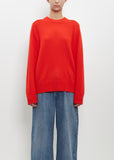 Cashmere Baltra Sweater — Tomato