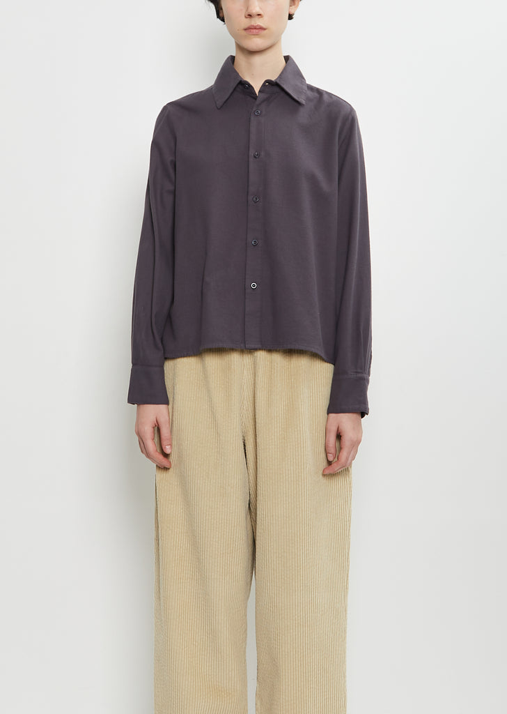 Picco Cotton Shirt — Grafite
