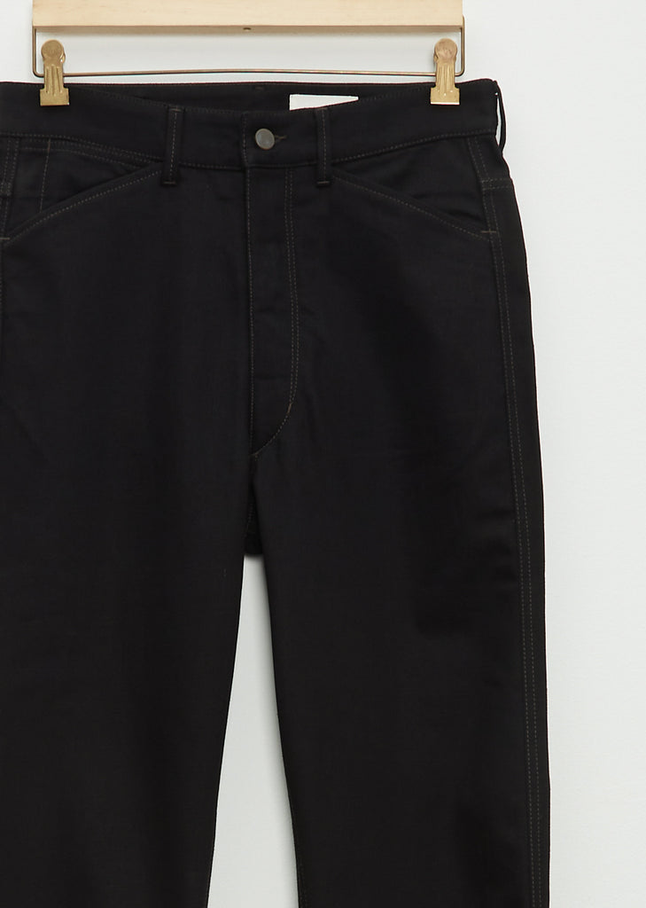 Men's Curved 5 Pocket Pants — Black
