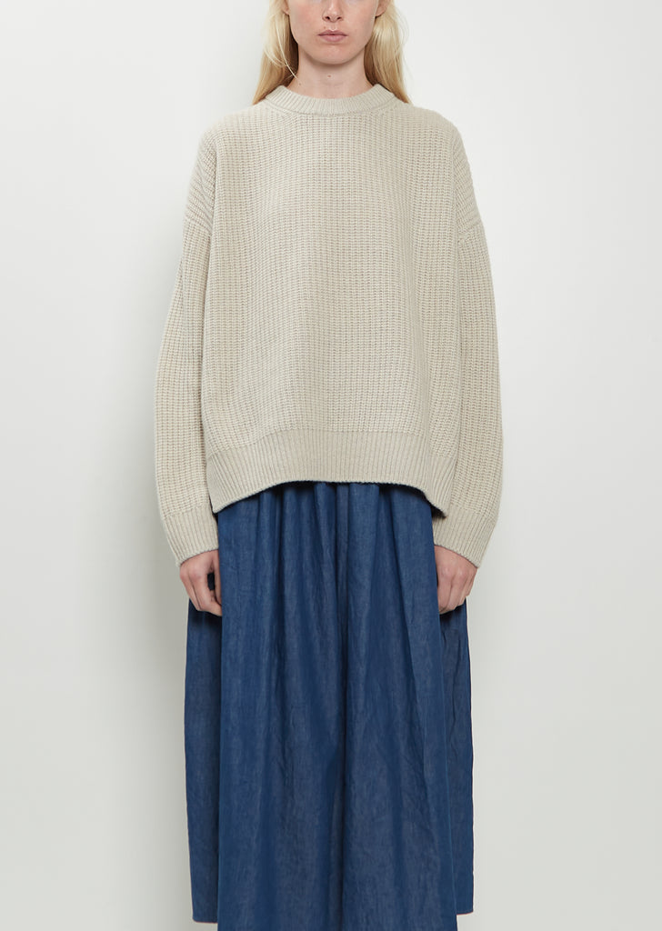 Cashmere Crew Neck Pullover