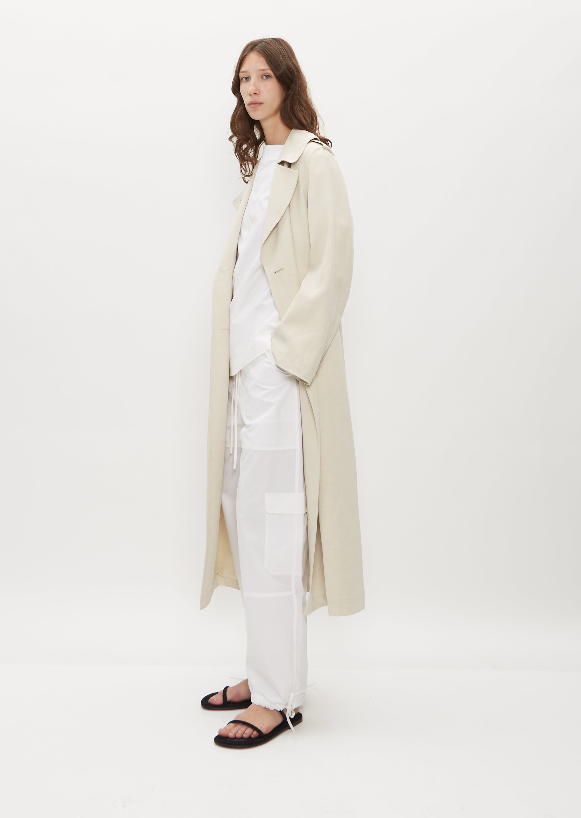 Fluid Trench Coat – La Garçonne