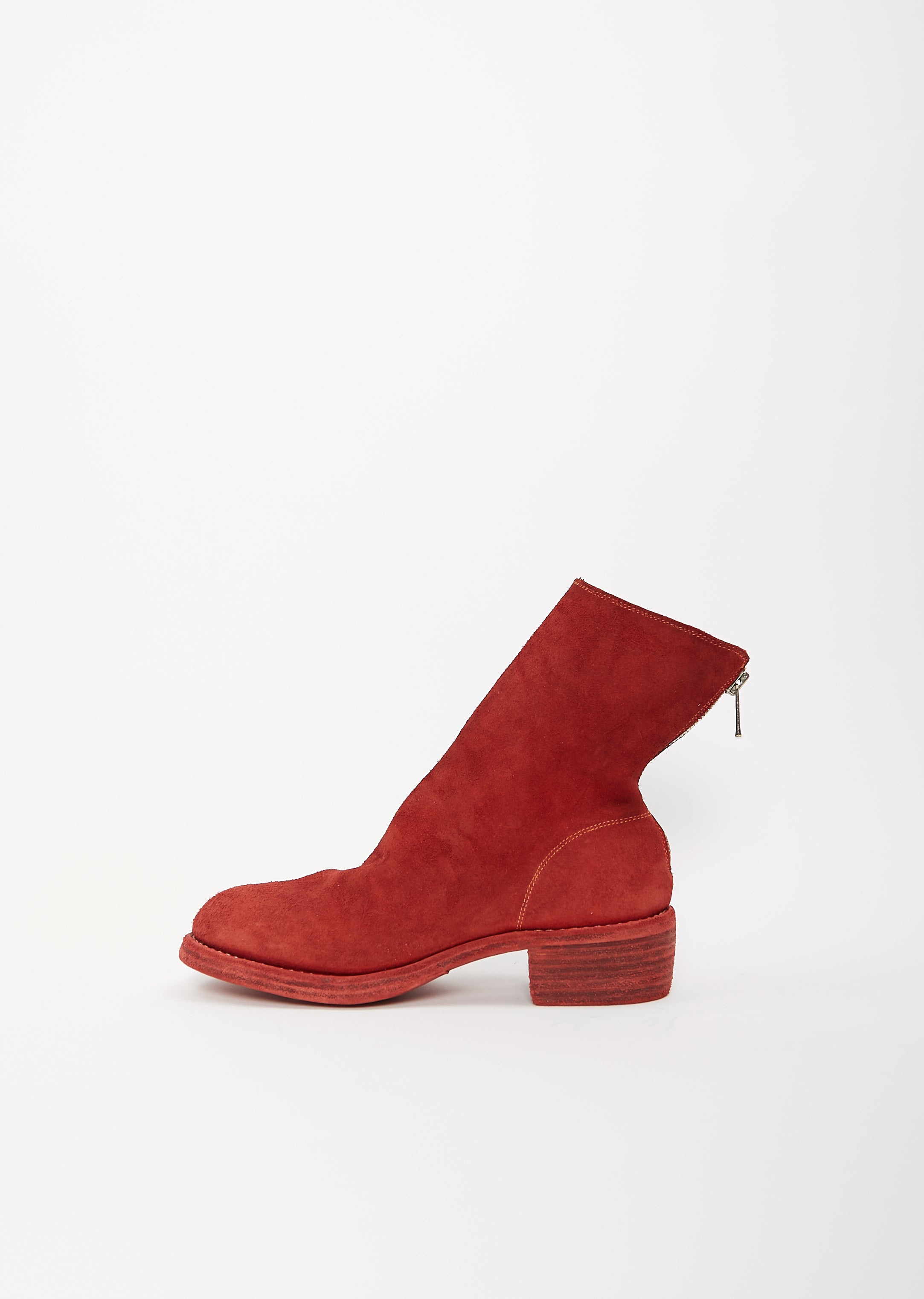 Guidi Back Zip Boot Red Size: 39.5 Guidi Back Zip Boot Red Size: 39.5