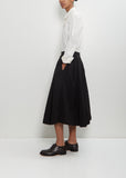 Cotton Linen Anarchic Skirt