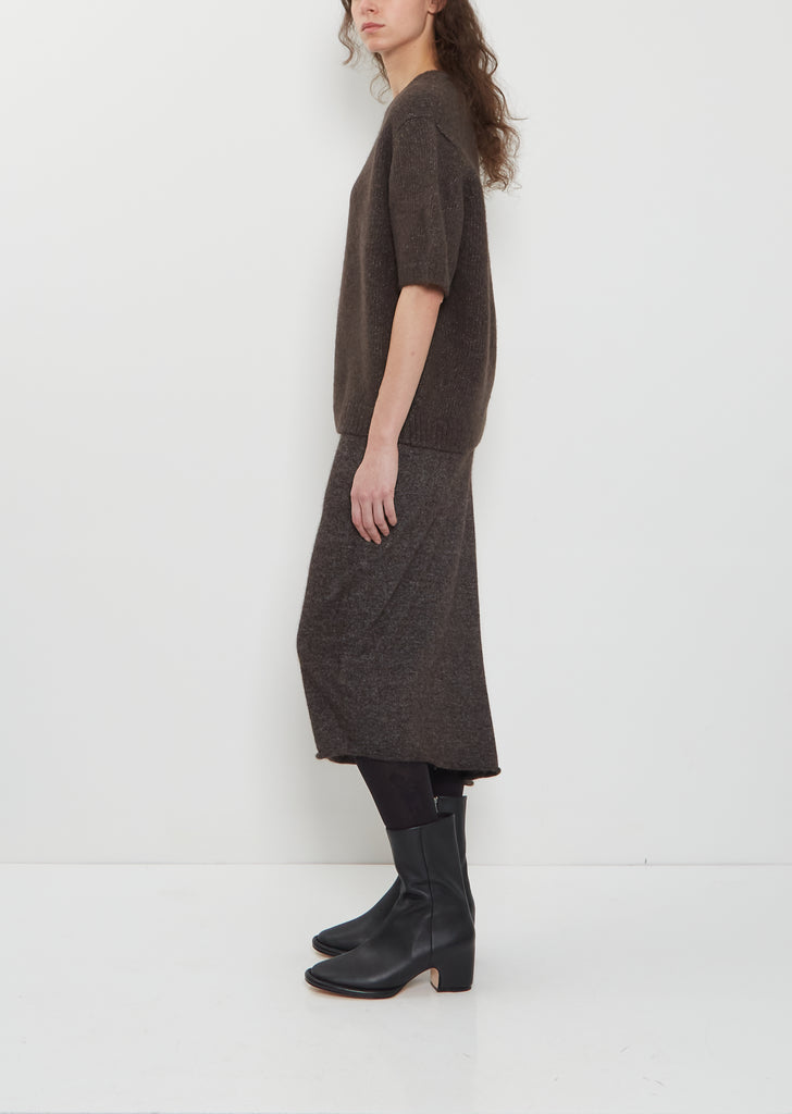 Askew Alpaca Blend Skirt