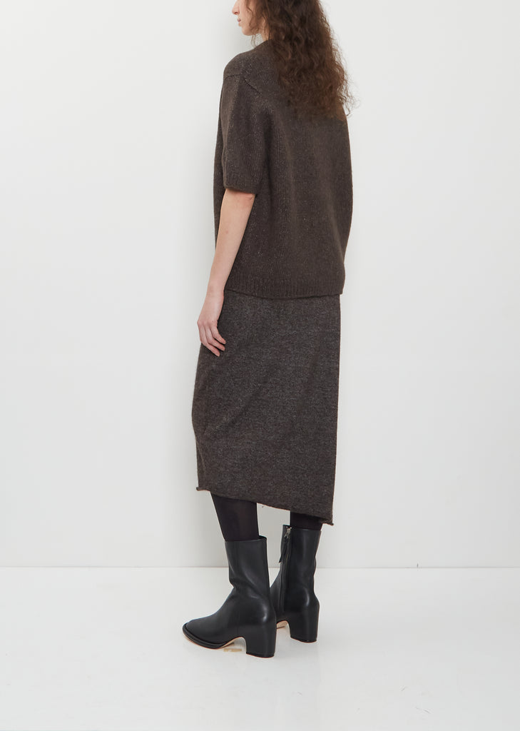Askew Alpaca Blend Skirt