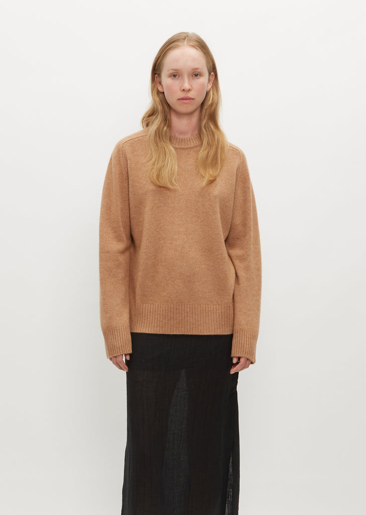 Baltra Cashmere Sweater — Hazel Melange