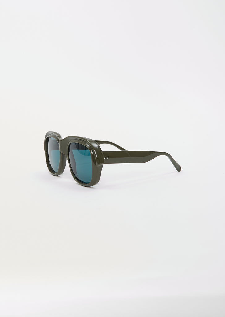 x Linda Farrow Sunglasses — Khaki