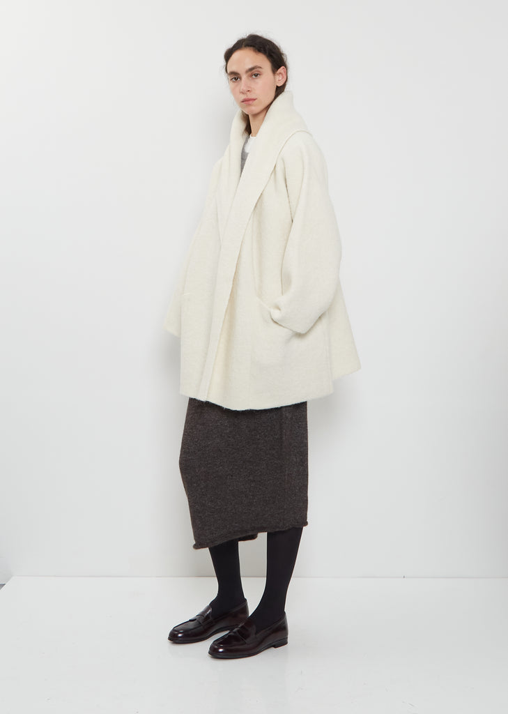 Double Face Alpaca Wool Coat