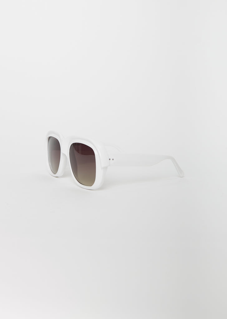 x Linda Farrow Sunglasses — Ecru