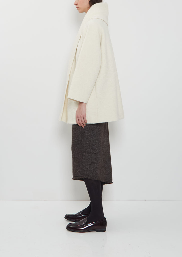 Double Face Alpaca Wool Coat