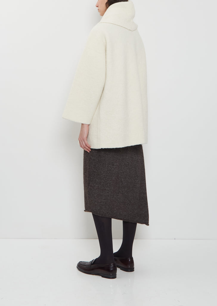 Double Face Alpaca Wool Coat