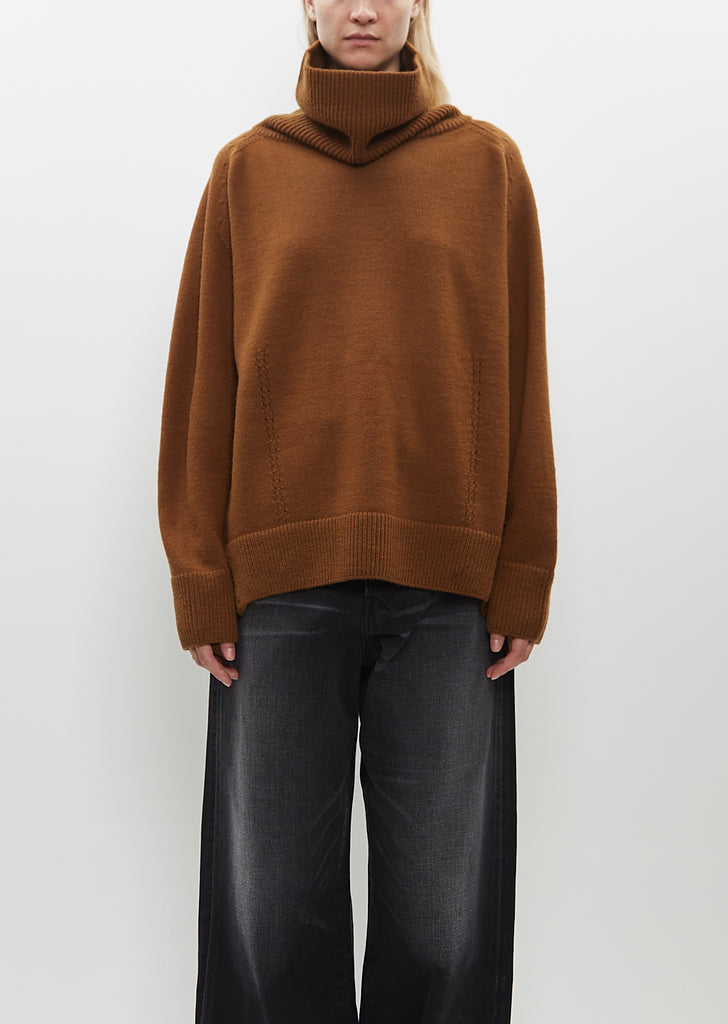 Turtleneck Wool Sweater