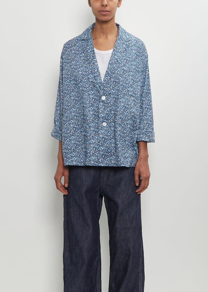 Cotton Atelier Jacket — Navy