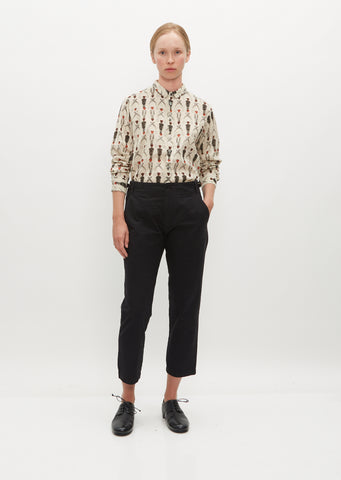 Cotton Ramie Classic Pants