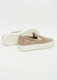 Slip on in Suede with Shearling