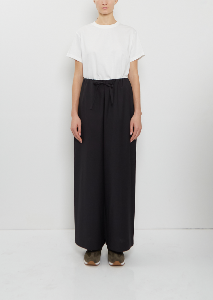 Drawstring Dinner Wool Trousers