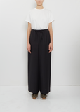 Drawstring Dinner Wool Trousers