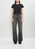 Cotton Denim Bootcut Jean