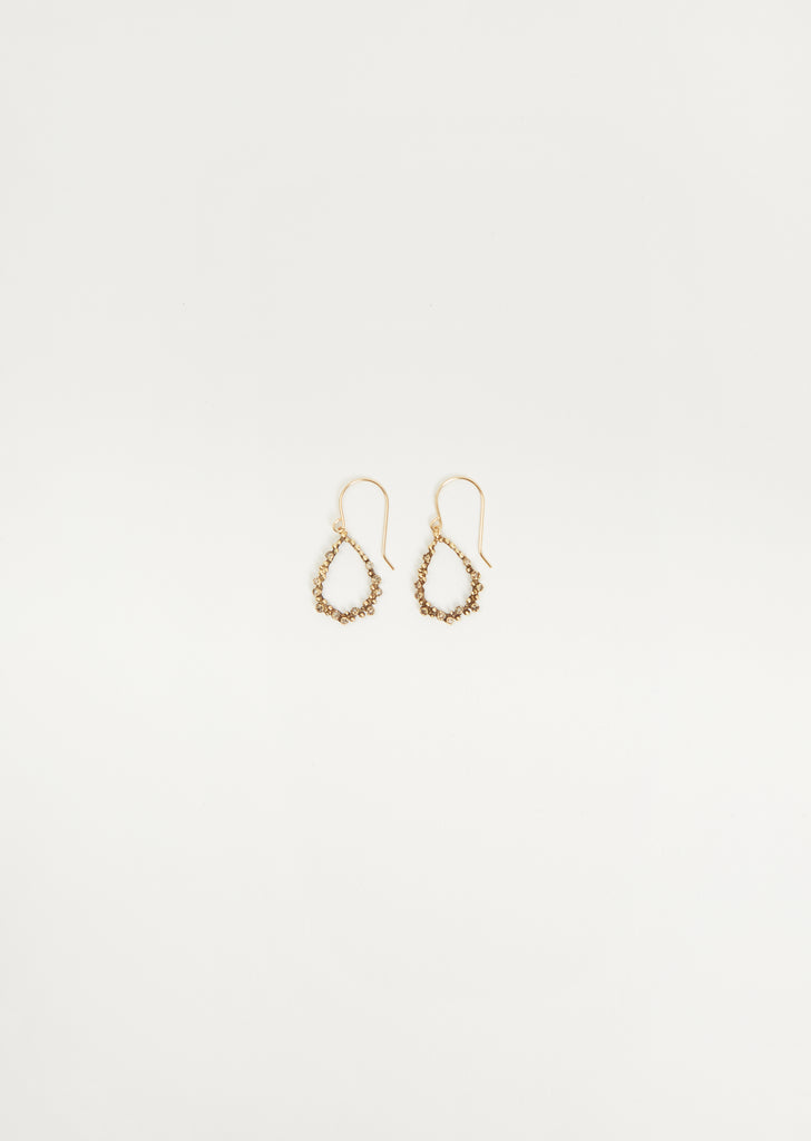 Bijoux Tsubu Droplet Hoops