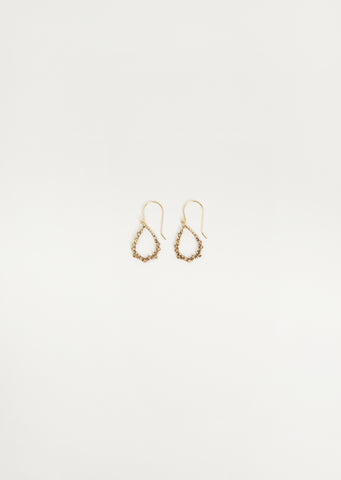 Bijoux Tsubu Droplet Hoops