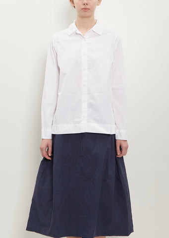 Chloe Light Cotton Shirt — Off White