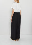 Drawstring Dinner Wool Trousers